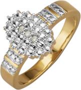 NU 20% KORTING: Firetti Diamantring Sieraad cadeau zilver 925 damesrin...