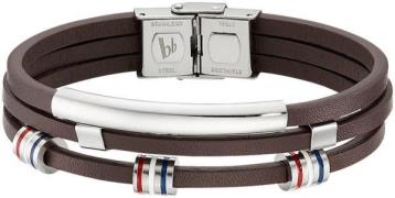 Bruno Banani Leren armband Sieraad cadeau armband, B4110B/20/00/21