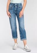 NU 20% KORTING: Herrlicher High-waist jeans Pitch HI Tap Denim Light