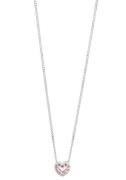 Firetti Ketting met hanger Sieraad Geschenk, Hart met zirkoon (synthet...