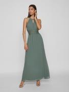 NU 20% KORTING: Vila Maxi-jurk VIMILINA HALTERNECK MAXI DRESS - NOOS