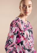 NU 20% KORTING: STREET ONE Blouse met lange mouwen met gehaakte detail...