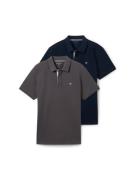 Tom Tailor Poloshirt in set van 2 (set, 2-delig)