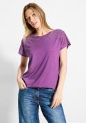 NU 20% KORTING: Cecil T-shirt met elastische band