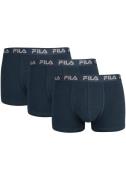 NU 20% KORTING: Fila Boxershort met elastische logoband (Set van 3)