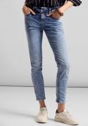 NU 20% KORTING: STREET ONE Skinny fit jeans York in five-pocketsstijl