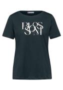 STREET ONE T-shirt met belettering