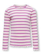 KIDS ONLY Shirt met lange mouwen KOGEVIG L/S RIB TOP JRS