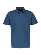 Lerros Poloshirt met borstzak en borduursel