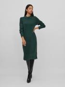 NU 20% KORTING: Vila Gebreide jurk VIRIL CREW NECK L/S MIDI DRESS - NO...