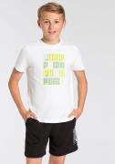 NU 20% KORTING: PUMA T-shirt ESS+ LOGO LAB TEE B (1-delig)