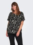 NU 20% KORTING: ONLY CARMAKOMA Shirtblouse CARVICA SS TOP WVN NOOS