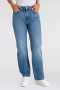 NU 20% KORTING: Boss Orange Straight jeans C_ADA HR 6.0 met lederen bo...