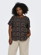 NU 20% KORTING: ONLY CARMAKOMA Shirtblouse CARVICA SS TOP WVN NOOS