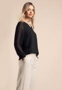 NU 20% KORTING: STREET ONE Shirt met lange mouwen met v-hals