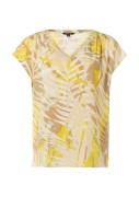 NU 20% KORTING: Comma Blouse met korte mouwen met print all-over