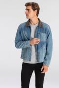 NU 20% KORTING: Levi's® Jeansjack FULL ZIP MECHANICS TRKR