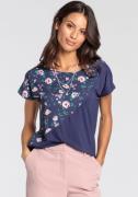 NU 20% KORTING: Laura Scott Shirtblouse met gebloemde print - nieuwe c...