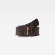 NU 20% KORTING: G-Star RAW Leren riem Zed Belt