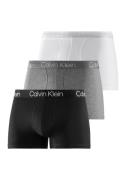 NU 20% KORTING: Calvin Klein Trunk met logo in de band (set, 3 stuks)