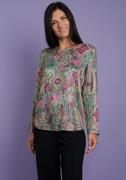 Seidel Moden Blouse met lange mouwen met print all-over