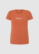 Pepe Jeans T-shirt NEW VIRGINIA met logoprint