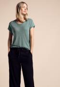 NU 20% KORTING: STREET ONE Shirttop in glans-look