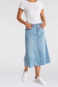 NU 20% KORTING: Levi's® Jeans rok HR A LINE DECON SKIRT