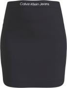 NU 20% KORTING: Calvin Klein Sweatrok LOGO WAISTBAND MILANO SKIRT