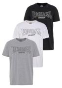 Lonsdale T-shirt (set, 3-delig)