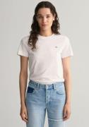 NU 20% KORTING: Gant T-shirt REG SHIELD KA T-SHIRT met een klein gebor...