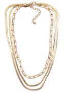 NU 20% KORTING: Firetti Collier Halsketting layering-look schakelketti...