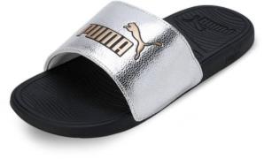 NU 20% KORTING: PUMA Badslippers COOL CAT 2.0 METALLIC SHINE