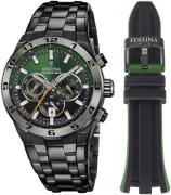 Festina Chronograaf Chrono Bike 2024 (set, 3-delig, Horloge met verwis...