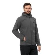 NU 20% KORTING: Jack Wolfskin Softshell-jack BORNBERG HOODY M winddich...