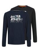 Jack & Jones Junior Shirt met lange mouwen JJLUKE TEE LS CREW NECK 2PK...