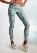 active by Lascana Functionele legging -Sportleggings met all-over prin...