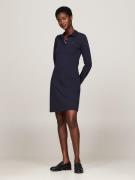 Tommy Hilfiger Polojurk 1985 SLIM PIQUE POLO DRESS LS