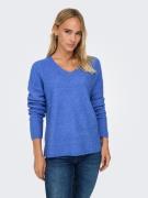 Only Trui met V-hals ONLCAMILLA V-NECK L/S PULLOVER KNT NOOS