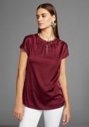 NU 20% KORTING: HECHTER PARIS Blouse met korte mouwen uit hoogwaardig ...