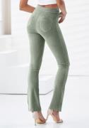 NU 20% KORTING: Lascana Jazzpants uit zacht materiaal in cordlook, lou...