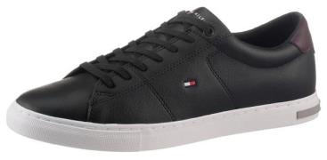 Tommy Hilfiger Sneakers ESSENTIAL LEATHER DETAIL VUL met contrastafwer...