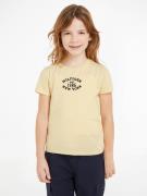 Tommy Hilfiger T-shirt MONOTYPE FLOCK Kinderen tot 16 jaar met logosti...