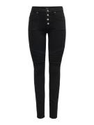 NU 20% KORTING: Only Skinny fit jeans ONLHUSH MID WAIST SK POC BIKER P...