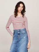 NU 20% KORTING: TOMMY JEANS Shirt met lange mouwen TJW BRETON STRIPE L...