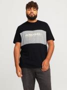 NU 20% KORTING: Jack & Jones PlusSize T-shirt JJELEGACY BLOCKING TEE S...