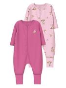 NU 20% KORTING: Name It Pyjama NBFNIGHTSUIT 2P ZIP FF ROSE DEER NOOS (...