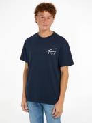 NU 20% KORTING: TOMMY JEANS T-shirt TJM REG SIGNATURE PRINT TEE EXT