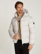 NU 20% KORTING: Calvin Klein Outdoorjack HOODED QUILT PUFFER MW