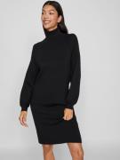 NU 20% KORTING: Vila Gebreide jurk VIOSTRIA ROLL NECK L/S KNIT DRESS -...